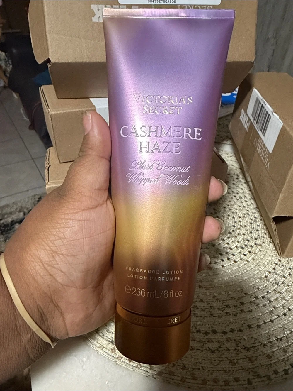 Cashmere Haze Lotion VS — Purple and Gold Gradient